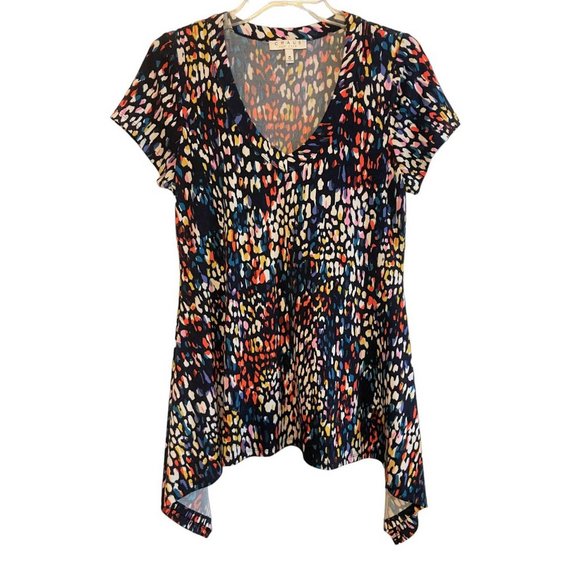 Chaus Tops - Chaus Knit Sharkbite Hem Top MEDIUM (606)